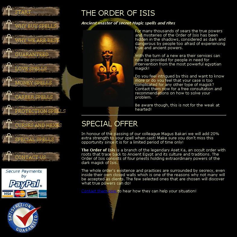 egyptian witchcraft