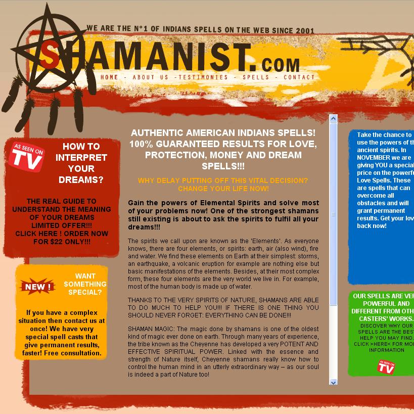 shamanism love spells